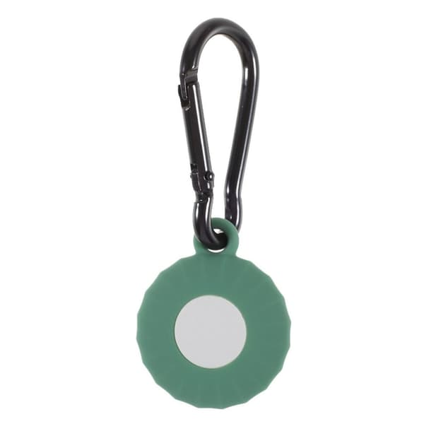 Silikonikotelo avainrenkaalla AirTagsille - Vihreä Green
