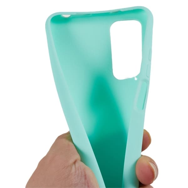 Tynt TPU-deksel med matt finish og justerbar stropp til Xiaomi Redmi Note 11S / Note 11 - Mintgrønn Green