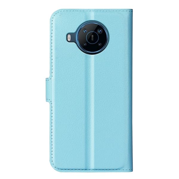 Classic Motorola Moto E30 flip etui - Blå Blue