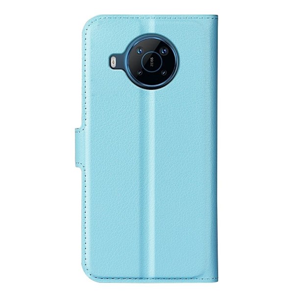 Klassisk Motorola Moto E30 flip etui - Blå Blue