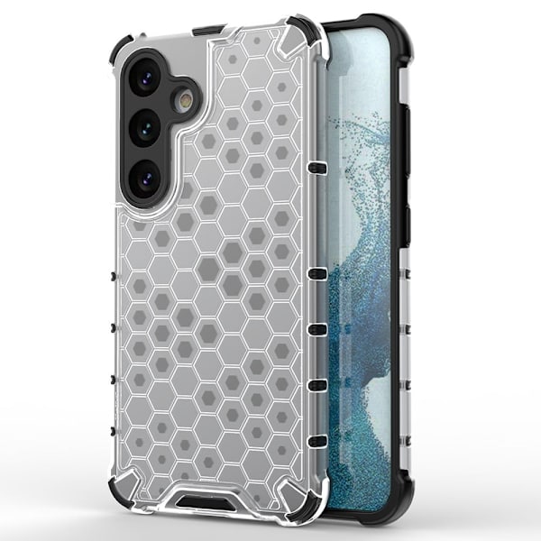 Bofink Honeycomb Samsung Galaxy A36 deksel - Grå Silver grey
