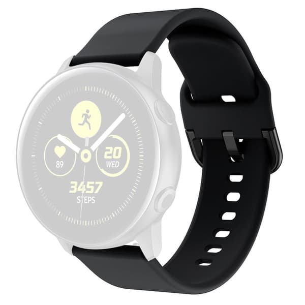 Samsung Galaxy Watch 5 / 4 klockarmband i silikon - Svart Svart