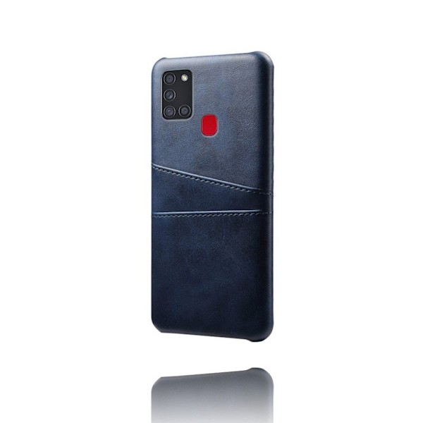 Dual Card deksel -Samsung Galaxy A21s - Blå Blue