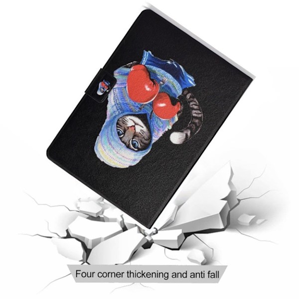 Amazon Kindle Paperwhite 4 (2018) mønster læder etui - Boxing Kat Multicolor