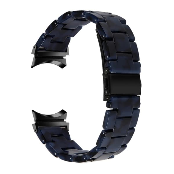 Samsung Galaxy Watch 5 / 5 Pro urrem i resin-stil - Mørkeblå Blue