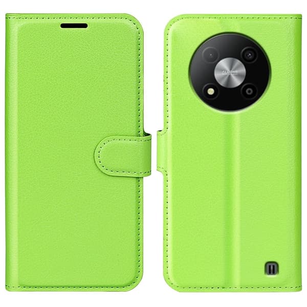 Classic ZTE Blade A73 5G flip etui - Grønn Green