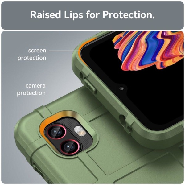 Rugged Shield Suojakotelo Samsung Galaxy Xcover 2 Pro / Xcover 6 Green