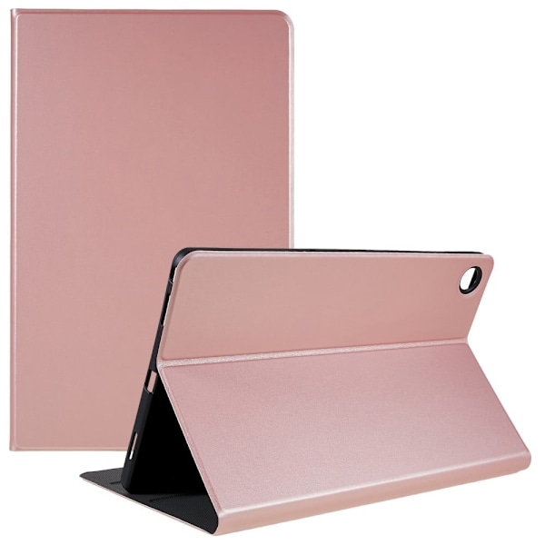 Lenovo Tab M10 Plus (Gen 3) enkelt læderetui - Rødguld Pink
