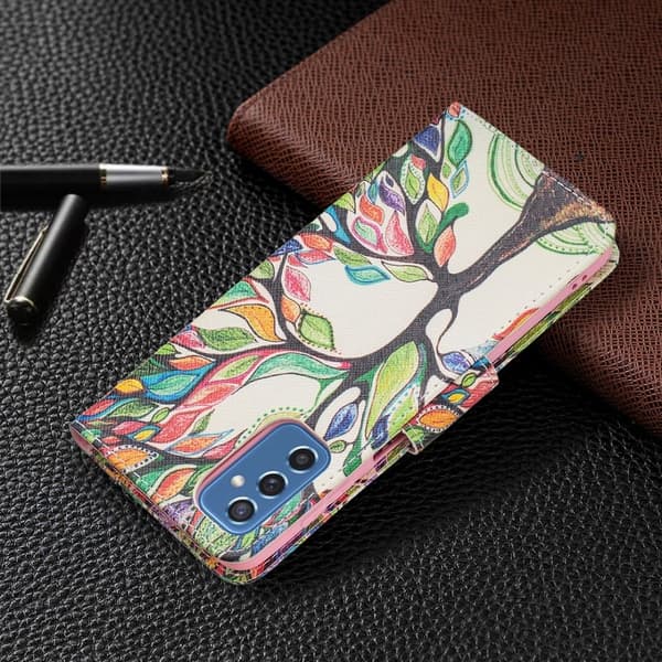 Wonderland Samsung Galaxy M52 5G Flippetui - Life Tre Multicolor