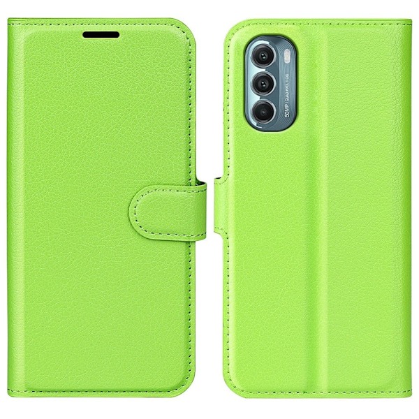 Klassisk Motorola Moto G Stylus 5G (2022) flip etui - Grøn Green