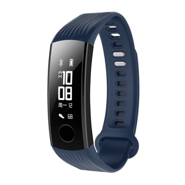 Huawei Honor Band 3 silikoninen kellonauha - Tummansininen Blue