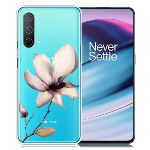 Deco OnePlus Nord CE 5G Suojakotelo - Lily White