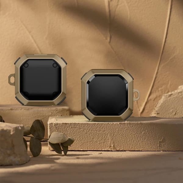Samsung Buds Live kumikotelo - Ruskea Brown