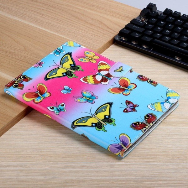 iPad Mini (2019) pattern leather flip case - Butterflies Multicolor