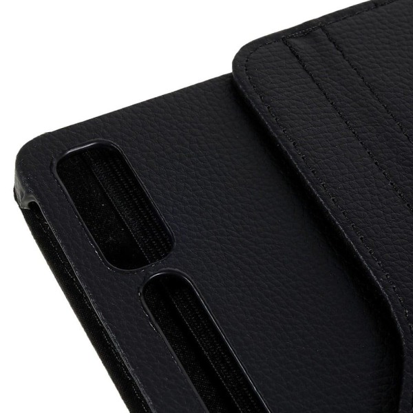 Lenovo Tab P11 Pro (2nd Gen) leather case - Black Svart