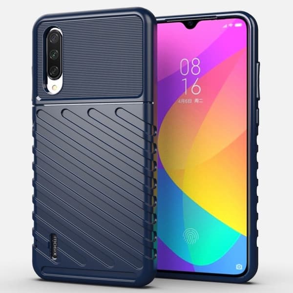 Thunder Xiaomi Mi A3 etui - Blå Blue