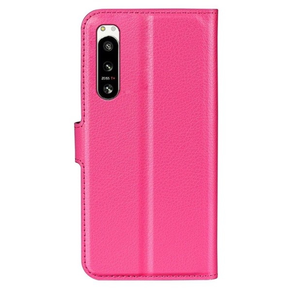 Klassisk Sony Xperia 5 Iv Flip Etui - Rose Pink