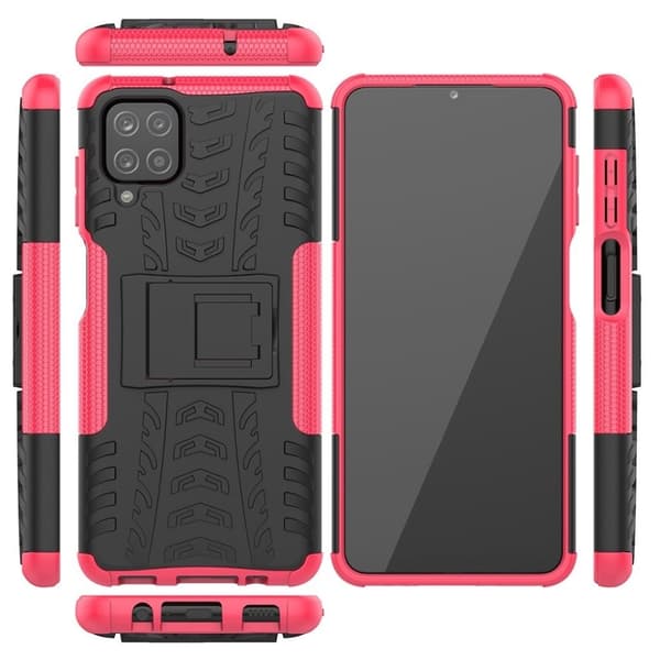 Offroad Samsung Galaxy A12 5G kotelot - Ruusu Pink