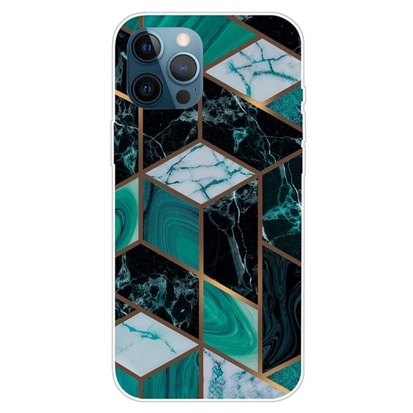 Abstract iPhone 16 Pro-cover - Style P Green