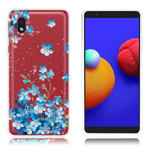 Deco Samsung Galaxy A01 Core cover - Blå Blue