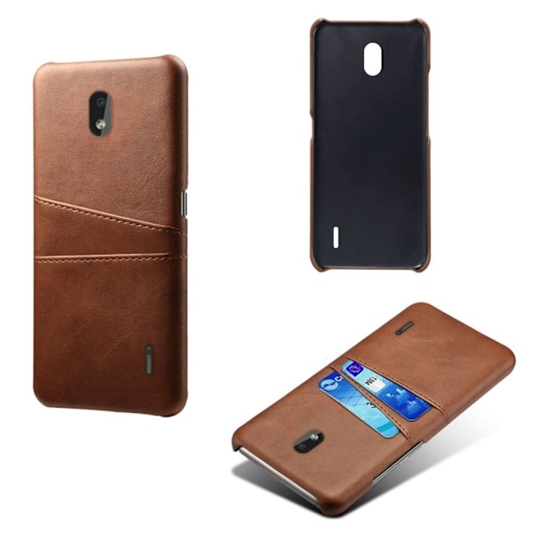 Dual Card Nokia 2.2 cover - Brun Brown