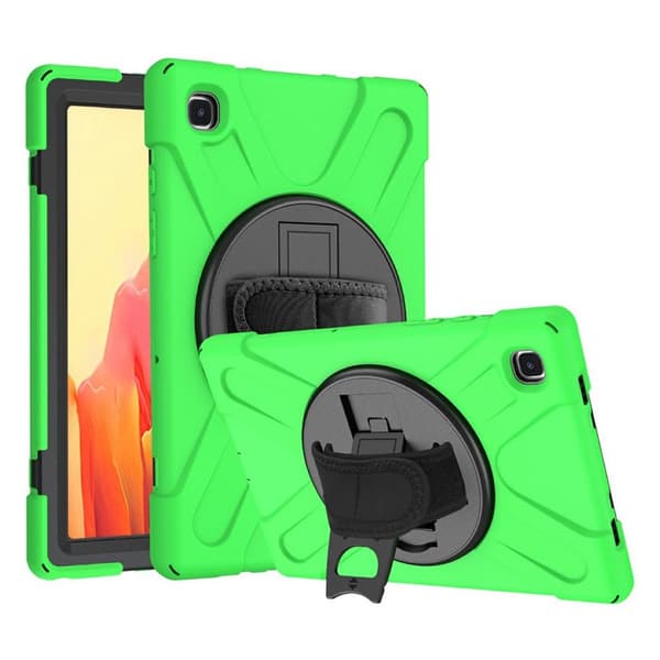 Samsung Galaxy Tab A7 10.4 (2020) 360 graders silikone combo etui - grøn Green