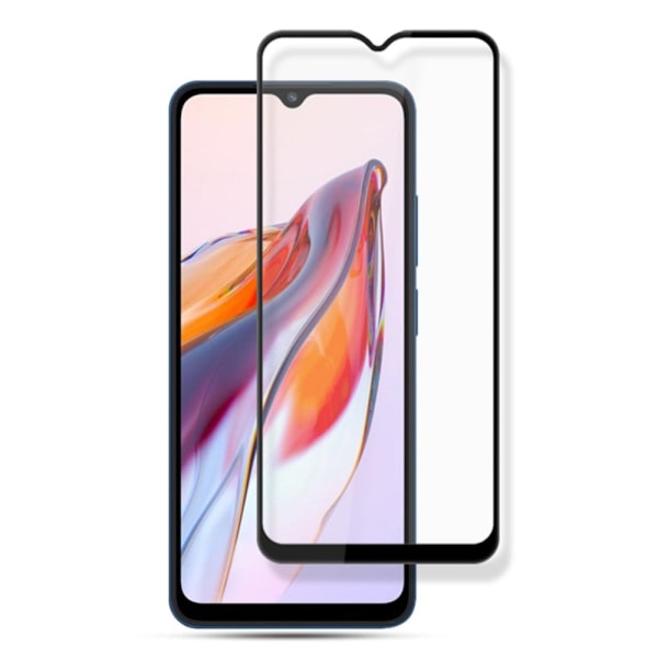 AMORUS skærmbeskytter af hærdet glas med buet kant til Xiaomi Redmi 12C Transparent