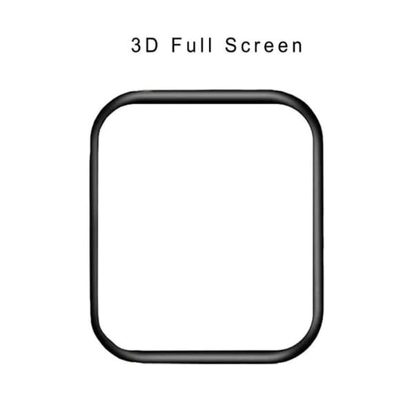 Apple Watch (41mm) curved edge tempered glass screen protector Transparent