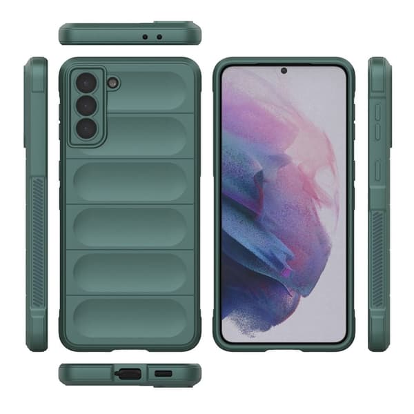 Blødt grebsformet cover til Samsung Galaxy S21 Plus 5G - Grøn Green