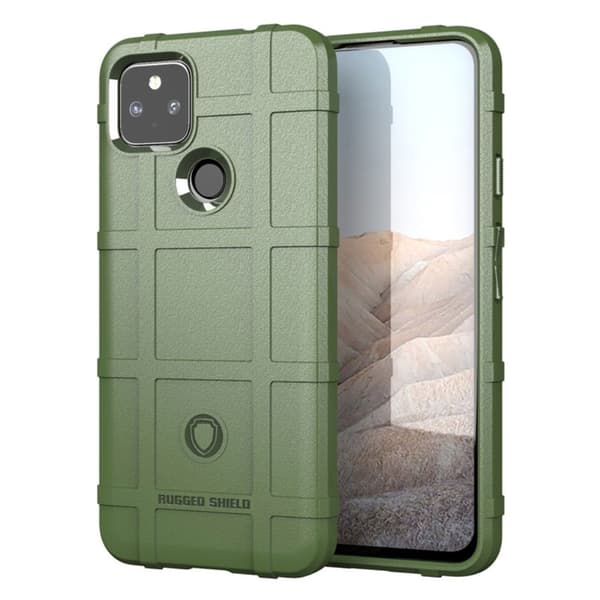 Rugged Shield Google Pixel 5a kotelot - Vihreä Green