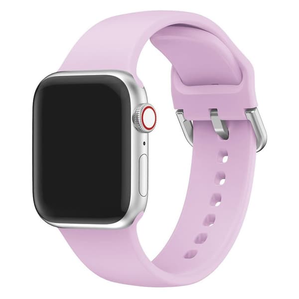 Apple Watch Series 5 40mm silikone Urrem - Lyselilla Purple