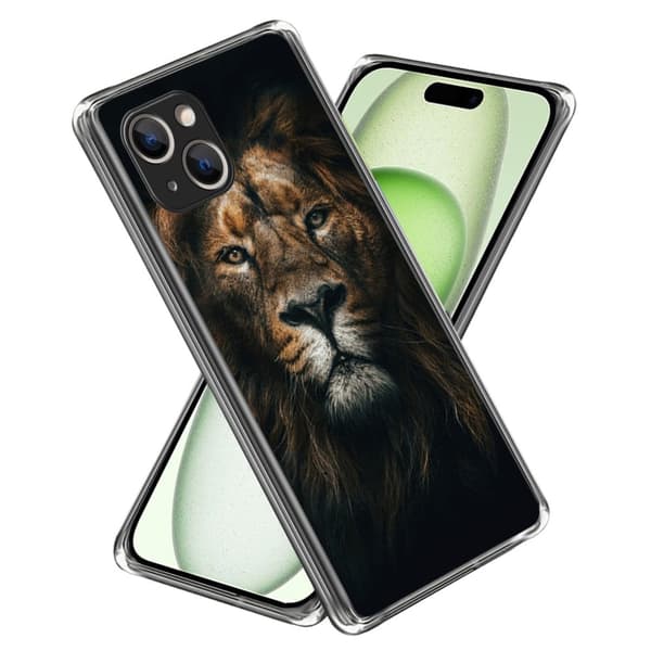 Deco iPhone 15 Plus cover - Løve Brown