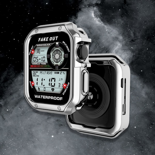Apple Watch (41 mm) galvanisering lasergravert deksel - Grønn Green