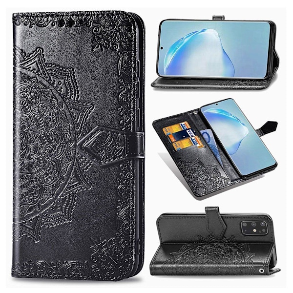 Mandala Samsung Galaxy S20 Plus etui - Sort Black