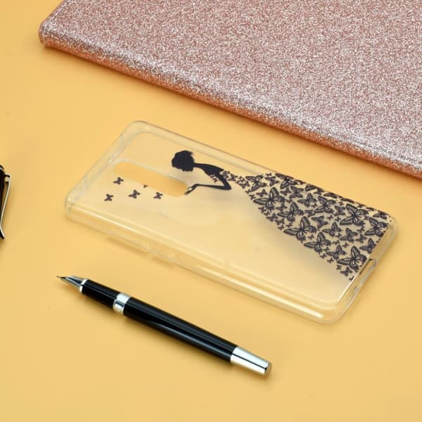 Deco Xiaomi Redmi K30 Pro / Poco F2 Pro Cover - Sommerfugl og pige Multicolor
