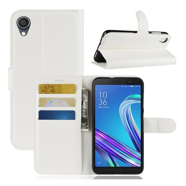 Classic ASUS Zenfone Live L1 etui - Hvid White