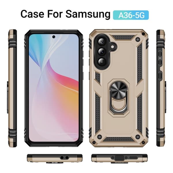 Bofink Combat Samsung Galaxy A36 deksel - Gull Gold