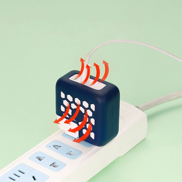 Apple 35W lader silikonveske - Hvit White