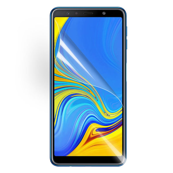 Samsung Galaxy A7 (2018) clear LCD screen protector Transparent