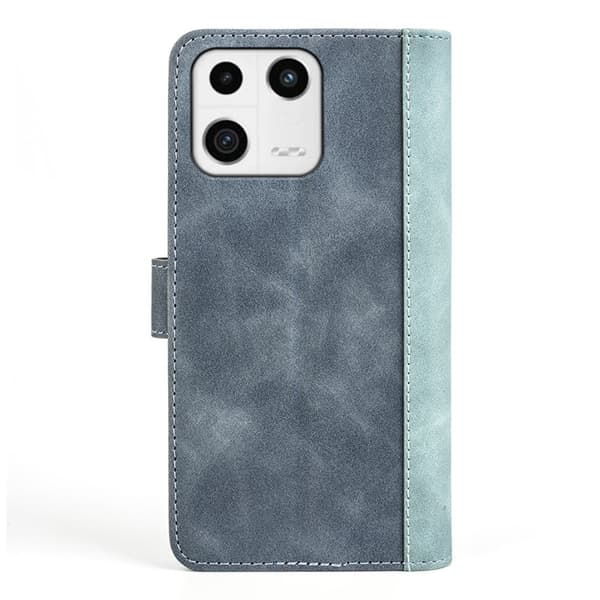 Tofarget lærdeksel for Xiaomi 13 - Blå Blue