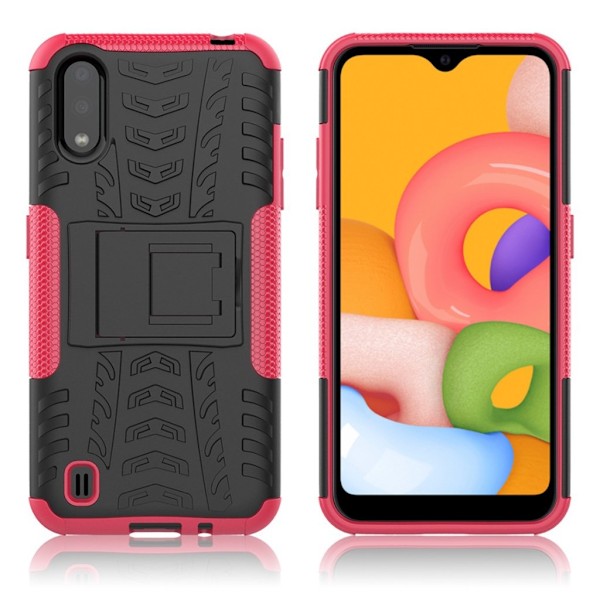 Offroad deksel - Samsung Galaxy A01 - Rose Pink