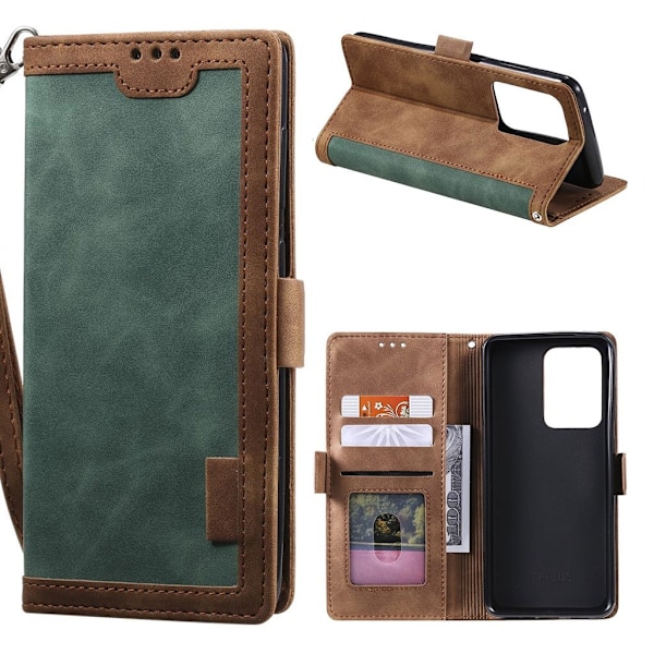 Surburbian Samsung Galaxy Note 20 Plus Etui - Grøn Green