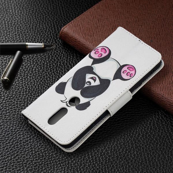 Wonderland Nokia 2.4 flip kuoret - Ujo Panda White