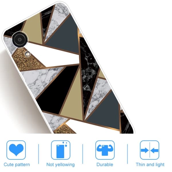 Marble Samsung Galaxy A03 Core Suojakotelo - Earthly Marble Fragments Multicolor