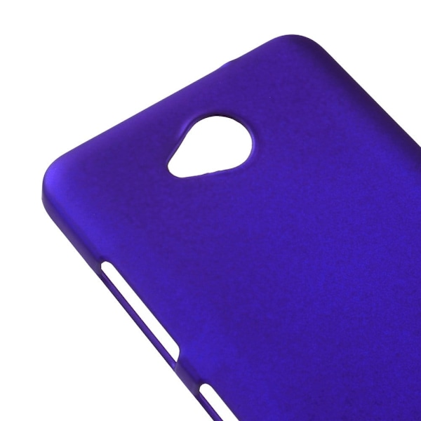 Hårdt cover med gummibelægning til Microsoft Lumia 650 - Mørkeblå Blue