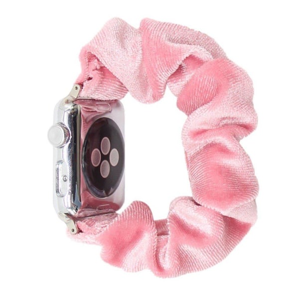 Apple Watch Series 6 / 5 44mm pulserende hårbåndsarmbånd - Lyser Pink