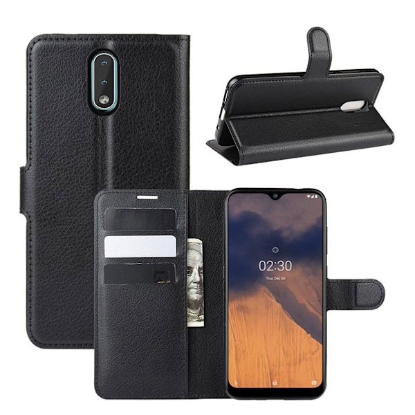 Classic Nokia 2.3 flip case - Sort Black