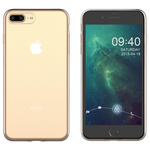 Erittäin ohut läpinäkyvä kotelo iPhone 7 Plus / 8 Plus -puhelimelle Transparent