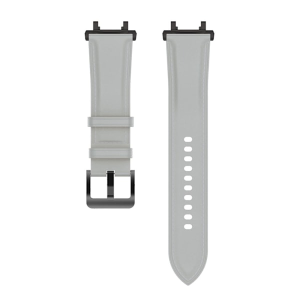 Amazfit T-Rex 2 klockarmband i äkta läder med verktyg - Grå Silvergrå
