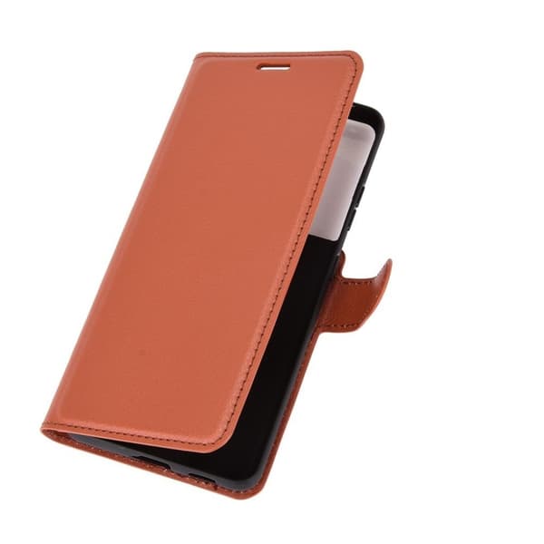 Classic Samsung Galaxy S21 Ultra 5G flip kuoret - Ruskea Brown